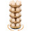 Wooden Egg Rack Countertop, 5-Layer Rotating Pine Egg Rack, Stackable Egg Rack, Disassembled and Shipped Egg Rack 1