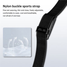 Bracelet Waterproof Fitness Tracker Heart Rate Blood Oxygen Sleep Monitor Female Health Reminder Band Gray