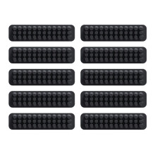 10pcs Nozzle Wiper Silicone Brush for SPARKX I7 3D Printer Nozzles Cleaner Tool Self-Adhesive Cleaning Strip