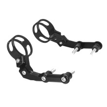 Motorcycle Remote Reservoir Mounts Clamp for Touring Baggers Road Street Electra Glide Road King