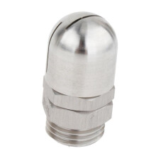 Rotating Container Washing Spray Nozzle Fittings Male Thread Stainless Steel 1/4" Threaded Rotary Spray
