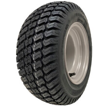 16x6.50-8 Grass Lawnmower Wheel 65mm Hub Length P332 Tyre Steel Rim 20mm Bearing