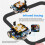 51 MCU  Car Diy Kit Ultrasonic Obstacle Avoidance Car Tracking Ranging Robot Programming Diy Car Kit 7
