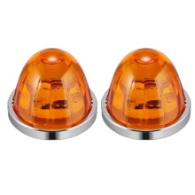 360 Rotation Strobe Lights Stop Turn Tail Lights for 12-24V Semi Trailers, Trucks, Pickups