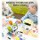 Embossing Label Maker Machine with Tapes, Manual Embossed Label Maker Retro, Home Office Use 8