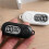 Keychain Stop Watch with LCD Screen Digital Countdown Timer  Portable Electronic Pocket Watch for Keys Running White 2