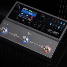 GP-180 Multi-Effects Processor Electric Guitar with Drum Machine Looper USB Support IR File Amp Modeling Footswitch