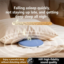 Haut-Parleur Portable Ă Placer Sous L'Oreiller - Oreiller Souple - Aide au Sommeil pour une Relaxation Optimale - Rose