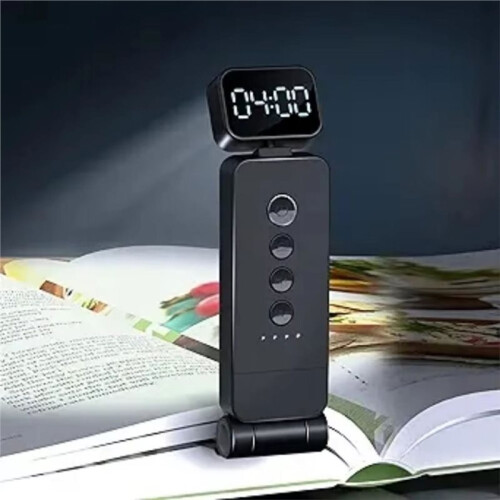 Portable Book Light LED Timer Rechargeable Reading Light 3-Color Lighting Mode Book Lights Bed Read Night Light