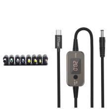 USB C to Power Boost Cable Type C to 5V/9V/12V/15V/20V PD100W Fast Charging Step- Converter Cord for Wifi Router
