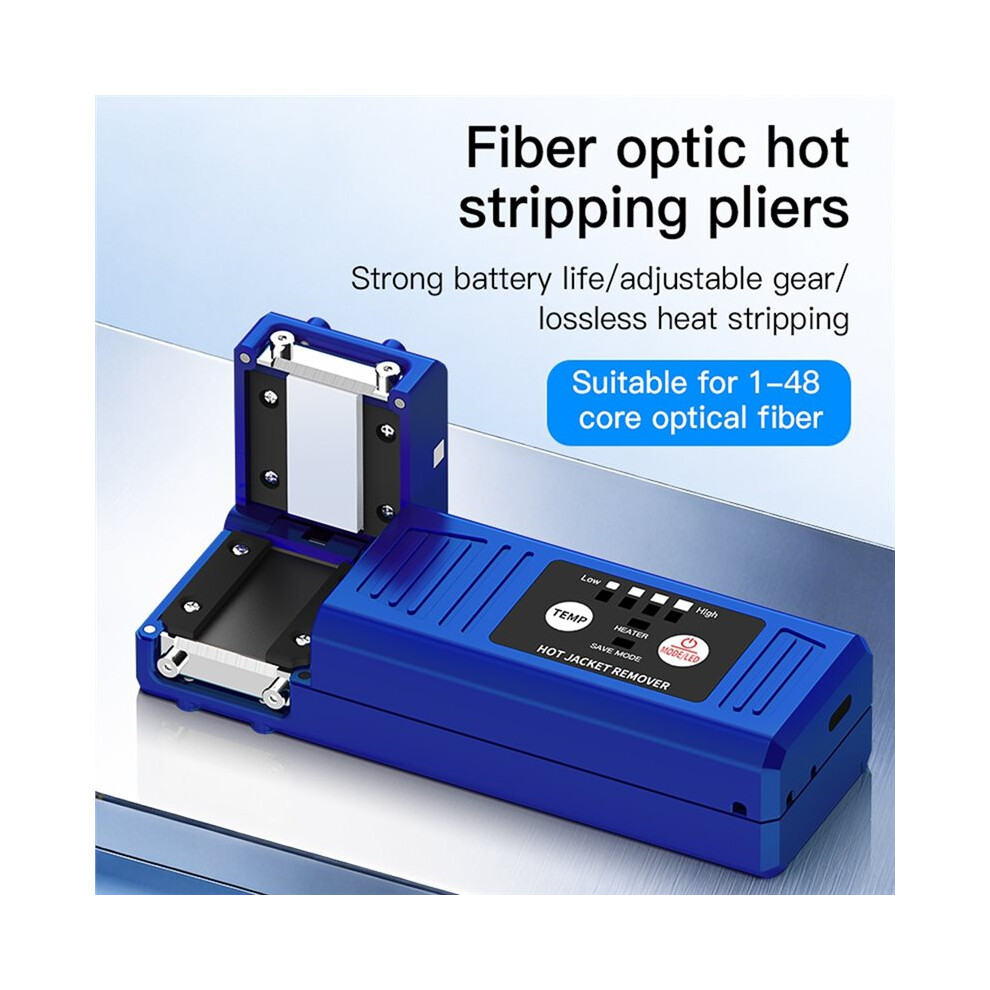 S8 Fiber Optic Thermal Stripper Pliers Heated Optical Fiber Wire Stripping Tool Slitter For Ribbon Fiber Hot Stripping 4713254822309