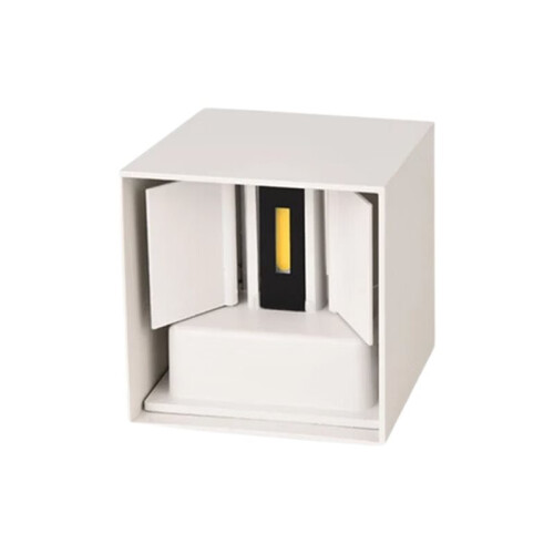 Motion Sensor Wall Lamp: Modern Aluminum Acrylic Sconce for Indoor Lighting White