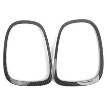 Carbon Fiber ABS Taillight Trim Ring Taillight Frame for F55 F56 F57 2014-2021 51712285495 51712285496