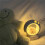 Sleeping Cat Night Light USB Charging Bed Light Adjustable LED Light Tap Light for Bedrooms Warm White 5