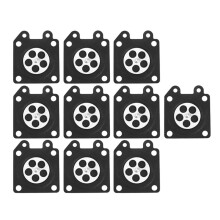 10 Stück Vergaserteile, Membranpads für Zama Kettensägenvergaser 2500/3800/4500/5200/5800