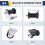 Stationary Keel Roller Assembly Galvanized Steel Boat Trailer Rollers with Brackets Keel Roller Assembly Part 4 Inch 5