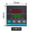 Dual Output SSR+Relay CHB702 Thermostat Digital Display Intelligent Universal Input Temperature Controller 220V 6