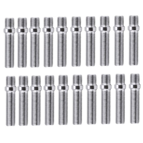 20pcs 50mm Extended Wheels Stud Conversion 12x1.5 Screw Adapter for  A4 1998‑2008