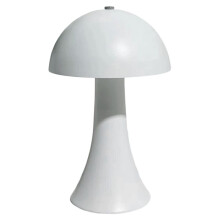 New Retro Mushroom LED Table Lamp - Rechargeable Touch Sensor Dimmable Ambient Light for Bedroom Bar Cafe Home Decor B
