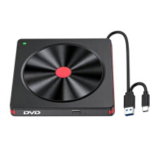 External CD DVD +/-RW Burner USB 3.0 Type-C BD/DVD/CD ROM Reader Reader DVD Player Drive for PC Laptop Desktop