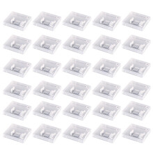30pcs USB Flash Drive Boxes Protector Transparent Clear Storage Case Dustproof USB Stick Packaging for Memory Drives