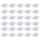 30pcs USB Flash Drive Boxes Protector Transparent Clear Storage Case Dustproof USB Stick Packaging for Memory Drives 1