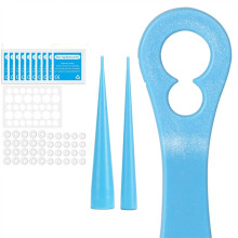 2 in 1 Auto Skin Tag Removal Kit Mole Wart Remover Equipment 1-9mm Treatment Tool Easy to Clean Skin Care