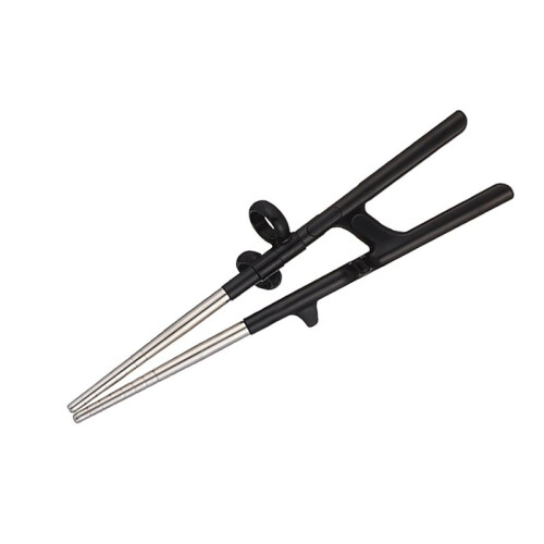 Stainless Steel for Training, Chopsticks for Simple Beginner Training, and Right Hand Correction for Children Learning 1