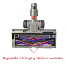 Quick-Release Floor Brush for V7 V8 V10 V11 V15 Vacuum Cleaner with LED Headlights for Hardwood Floor Carpets.