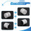 Computer Volume Control Knob Extended Cable USB Audio Adjustment Button Desktop Work Home Study Indoor Management 7