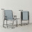 Outsunny Folding Garden Chairs Set of 2 2