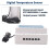 Digital Temperature Controller 220V Max 5000W Digital Thermostat 30A -19 to 99 Temperature Controller  XH-W3103 6