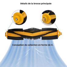 38PCS for Deebot N8/T8/T5/N8 Pro/N10 Robot Vacuum Main Side Brush HEPA Filter Mop Dust Bag Spare Parts