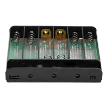UPS 5V 9V 12V Uitgang 6x 18650 Batterij Ononderbroken Stroomvoorziening DIY Powerbank Box voor Router, Telefoon, Tablet, Modem