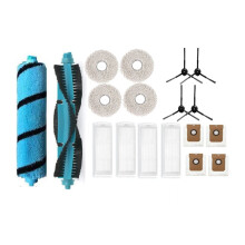 18 Pcs for Cecotec Conga 11090 13090 Sweeping Machine Accessories Main Side Brush Mop Filter Dust Bags