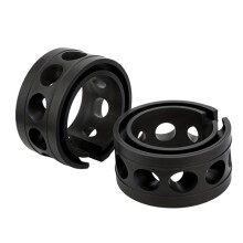 2pcs Universal Motors Rubber Shock Absorbers, Automotive Springs, Chassis Noise Reduction, and Suspensioncushion Pad