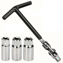 Wrench Set for Motorcycle Repair - T-Handle Socket Spanner (16/18/21mm)