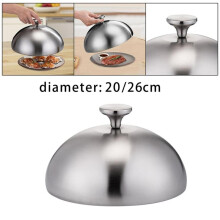 Burger Cover Multipurpose Cheese Melting Dome for Steak Patties Steaming and Grilling 20CM