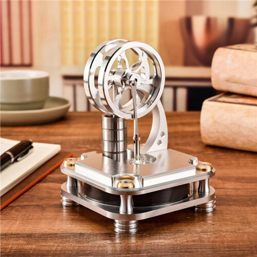 Stirling Engine Low Temperature Metal Power Cylinder Can Start Low Temperature Science Stirling Engine Model Toy Gift 2