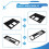 Mainboard Bracket E-ATX Dual-Socket Form Factor Open Studio Chassis Frames Holder Enhanced Heat Dissipation Stable 7
