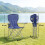 Outsunny Camping Chair Set of 2 Portable Folding 1