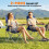 Outsunny Camping Chair Set of 2 Portable Folding 6