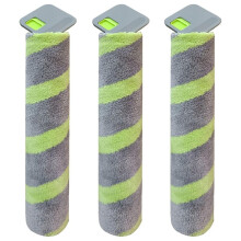 Conjunto de 3 Rolos de Mop de Reposição para Aspirador de Pó para   Max 705 Combo/ Max 706 Combo