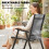 Outsunny Folding Garden Chairs Set of 2 4