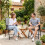 Outsunny Folding Garden Chairs Set of 2 6