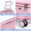 Carry-On Travel Set PP Hard Shell Cabin Suitcase 6