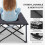 Double Camping Cot Bed, with Bag - Black 6
