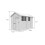 7 x 9 Apex Shed Tanalised (Single Door, No Windows) 4