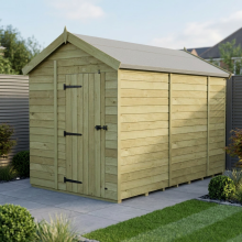 7 x 9 Apex Shed Tanalised (Single Door, No Windows)
