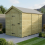 7 x 9 Apex Shed Tanalised (Single Door, No Windows) 1